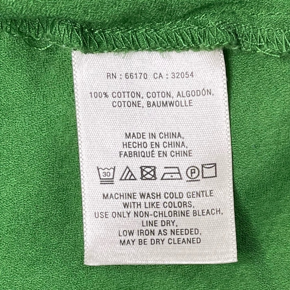 Anthropologie HD in Paris Green Lattice Sleeveless Top Size Small - Picture 7 of 9